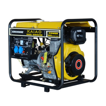 5kw Best Sold Diesel Generator Set 6500E Electric Start Open Frame